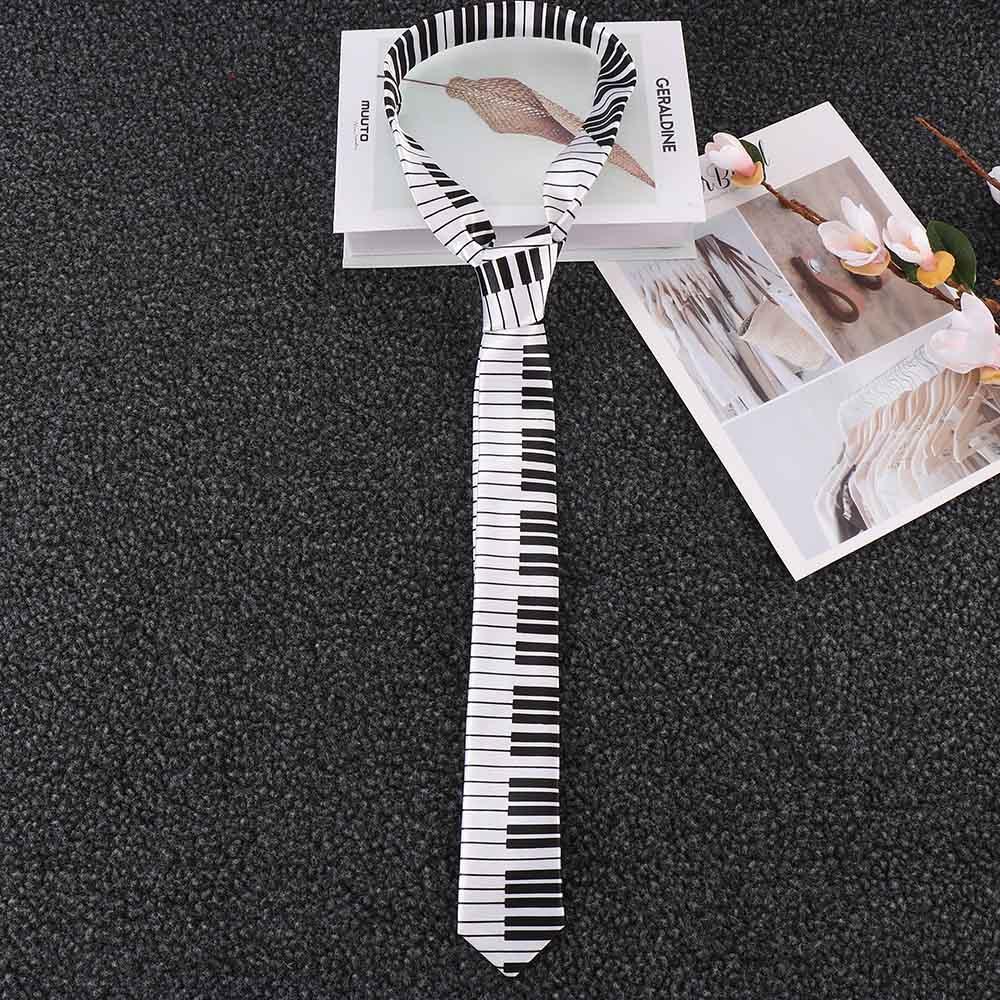 Skinny Tie Men - Polyester Fancy Dress Classic for Men