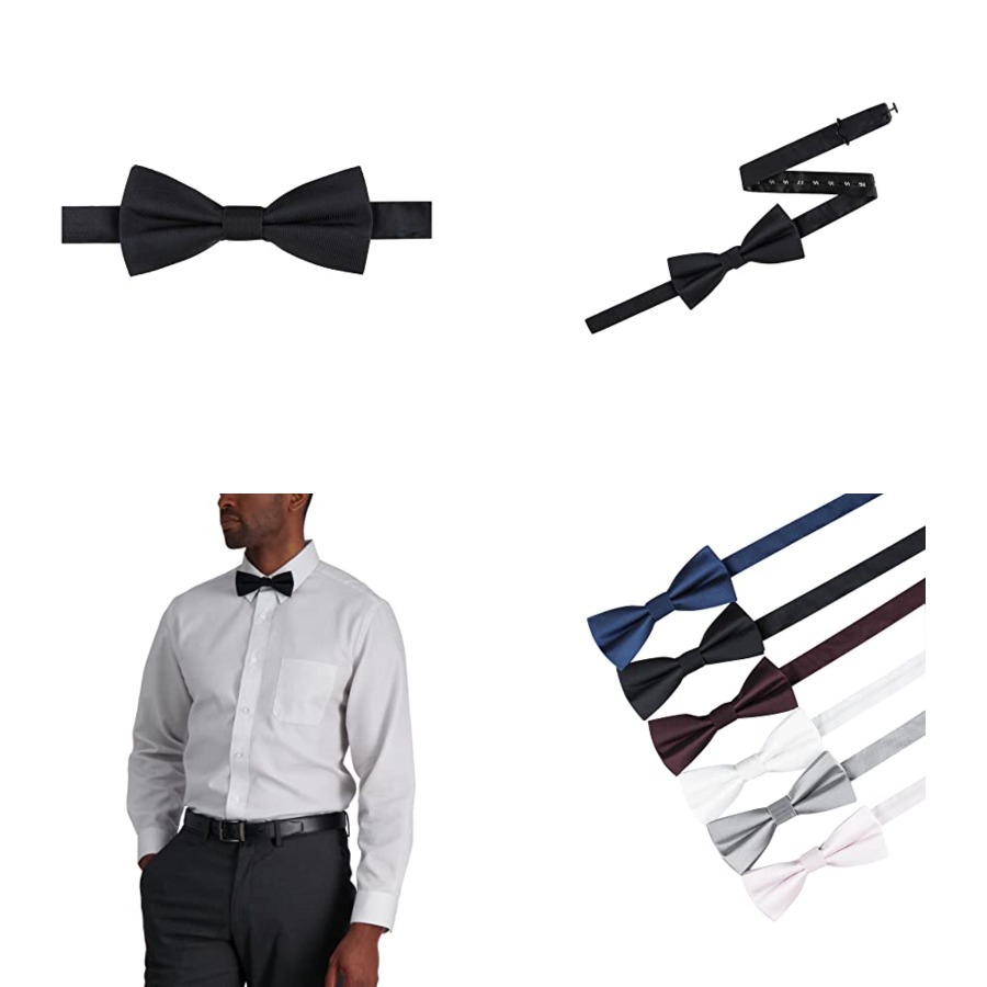 Bow Tie Pre Tied - Men's Unison Solid Pre-tied and To-tie
