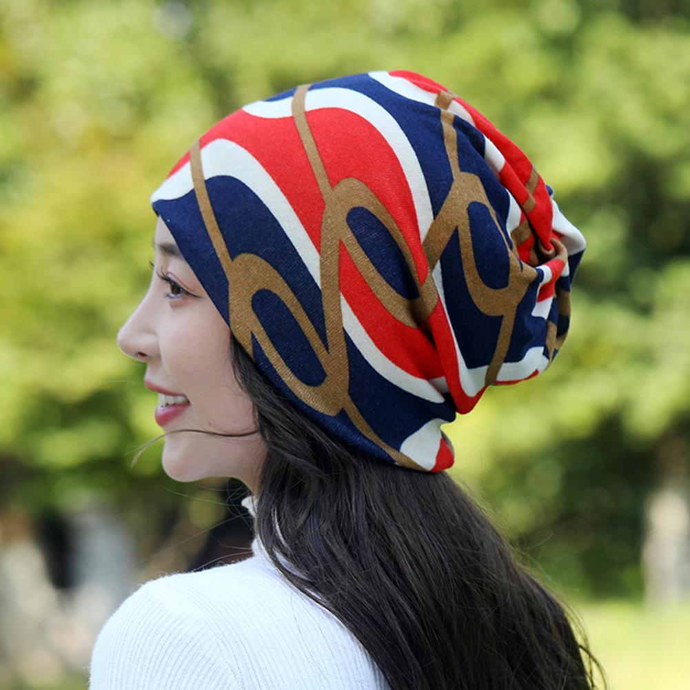 Women Cotton Slouchy Beanie Ca - Infinity Scarf Knit 评论和价格
