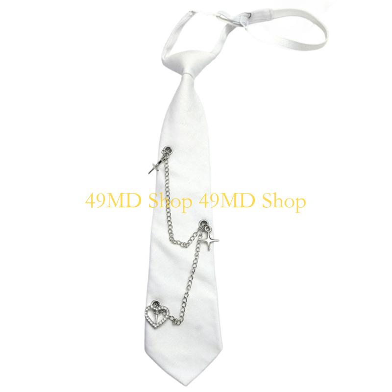 49MD Modern Metal Chain Detail - Bow Tie Pre Tied 评论和价格