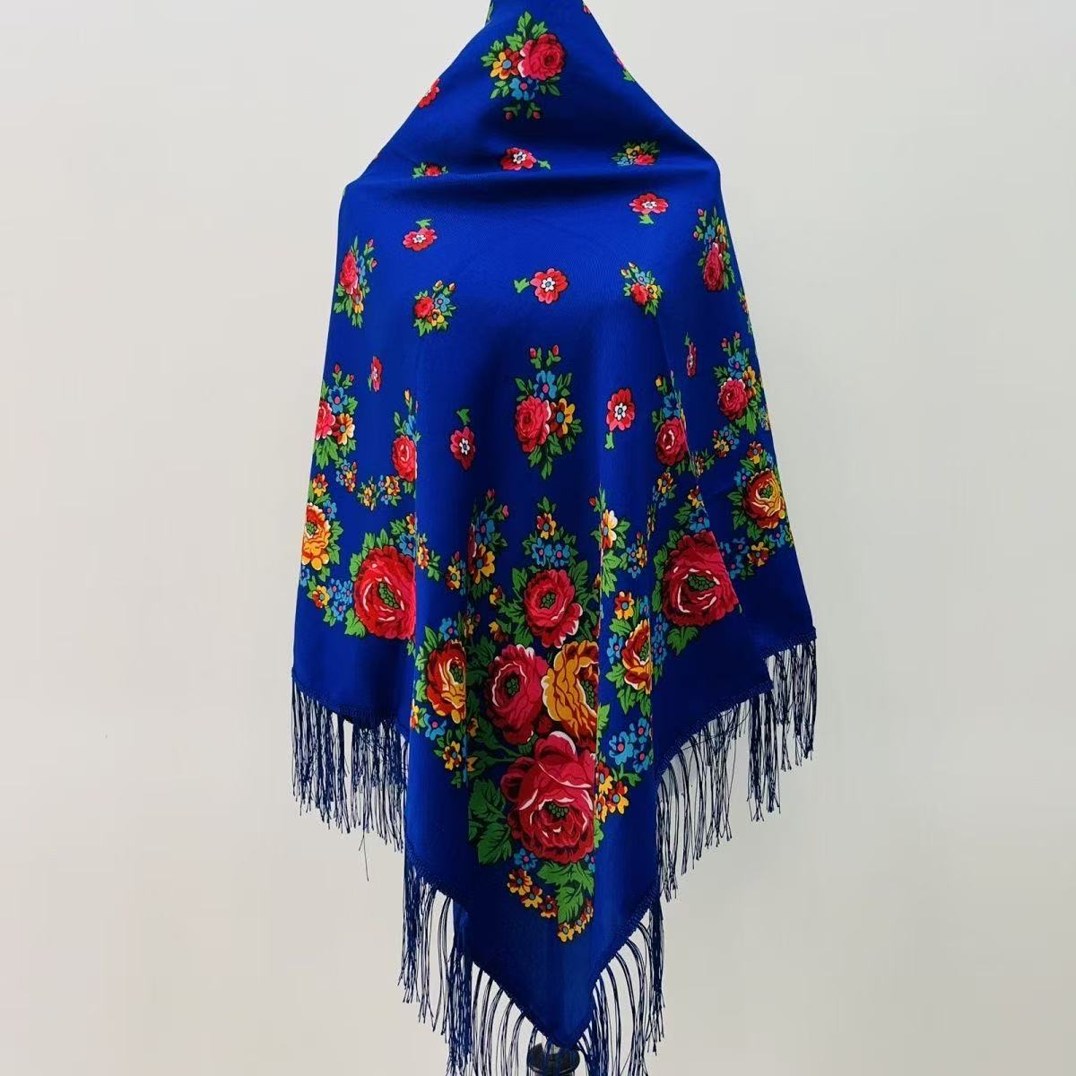 120*120cm Luxury Floral Russia - Bandana Cotton 评论和价格