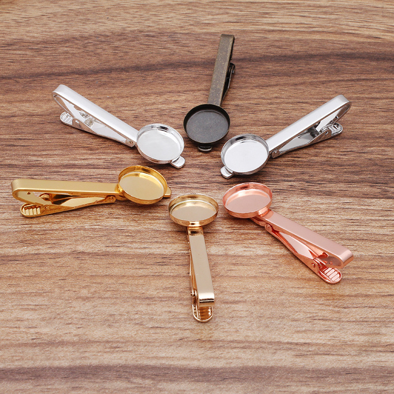 50pcs Color Necktie Tie Clip C - Tie Bar Set Gift 评论和价格