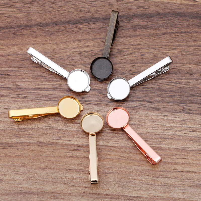 50pcs Color Necktie Tie Clip C - Tie Bar Set Gift 评论和价格