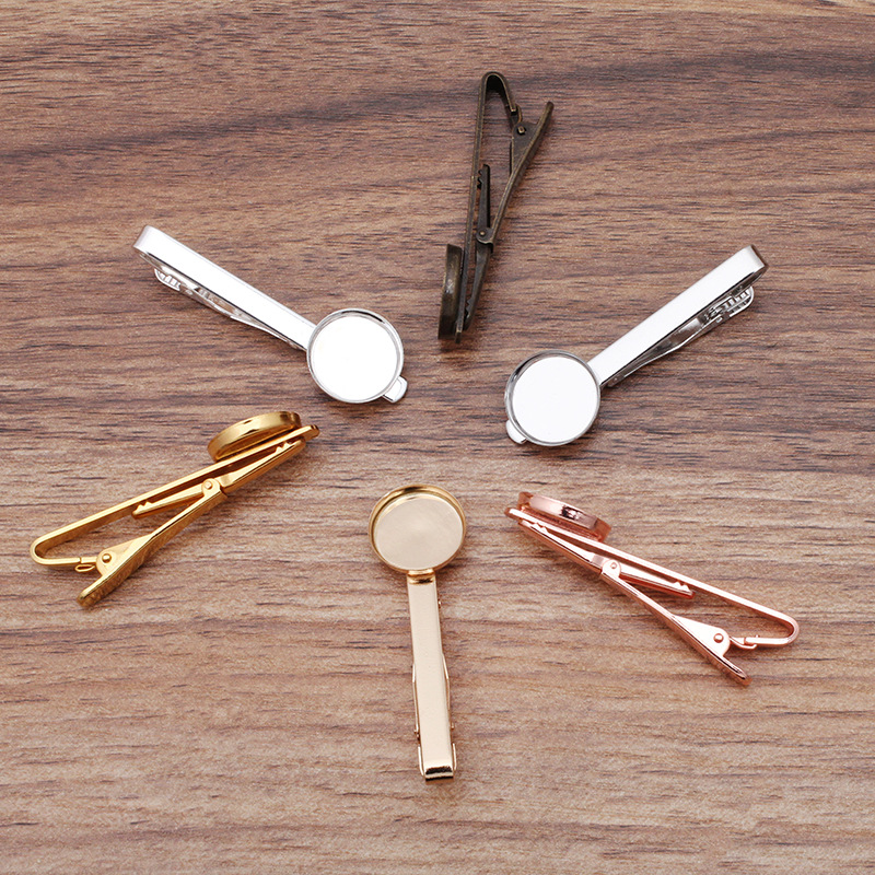 50pcs Color Necktie Tie Clip C - Tie Bar Set Gift 评论和价格