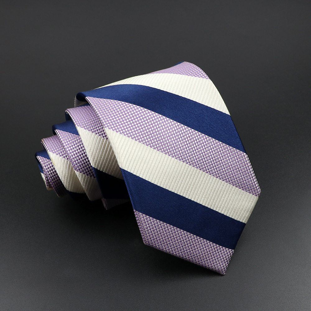 Men's 100% Silk Tie Classic St - Silk Tie Striped 评论和价格