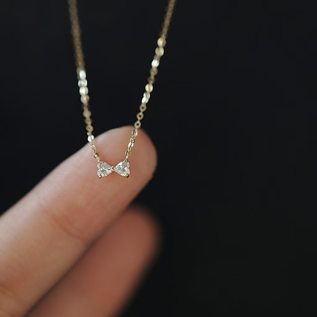 LGKGL Korean Sweet 5A Zircon B - Tie Clip Silver 评论和价格