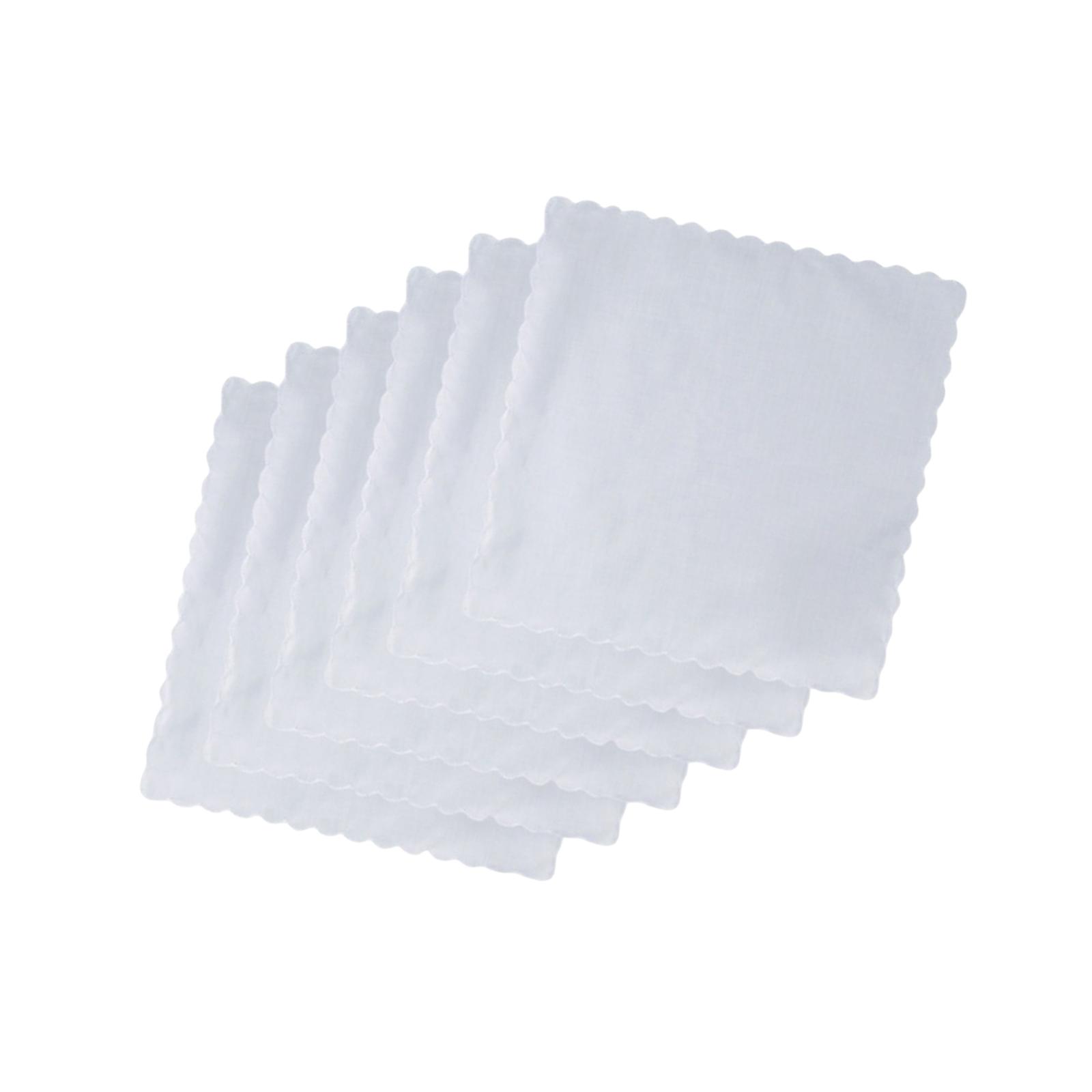 6x Cotton Handkerchiefs for Me - Handkerchief Cotton Men 评论和价格