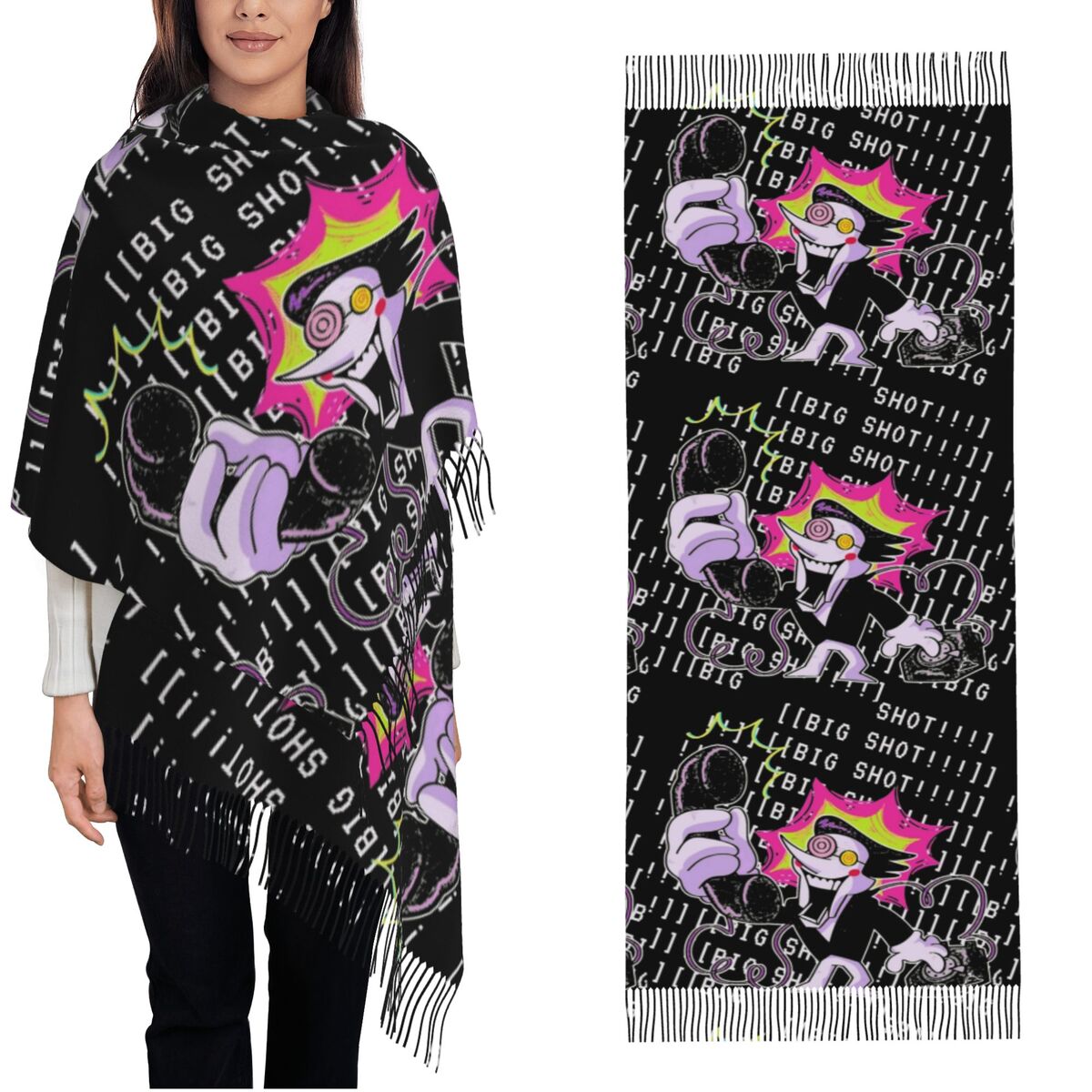 Deltarune Shawl Wrap for Women - Pashmina Wrap Large 评论和价格