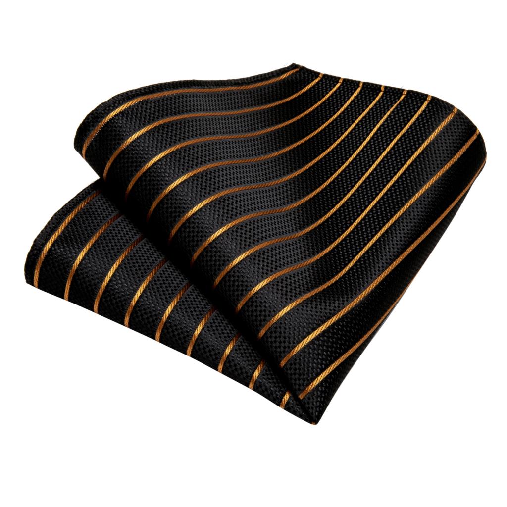 DiBanGu Designer Mens Wedding  - Silk Tie Striped 评论和价格