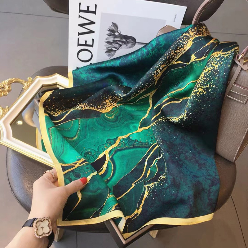70x70cm Women Scarf Silk Feeli - Scarf Silk Square 评论和价格